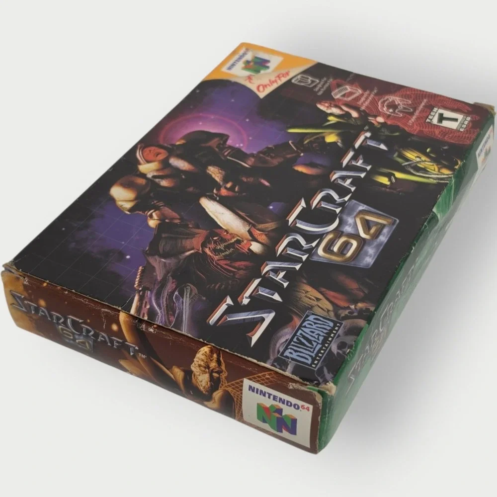 STARCRAFT 64 BOX And CART -No Manual TESTED WORKS RARE GAME